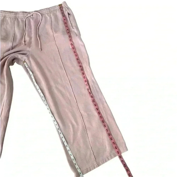 PINK - Victoria's Secret Ivy Fleece Major Wide-Leg Pants - Picture 5 of 8